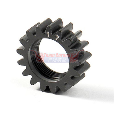 XRAY 348517  XCA Alu Pinion Gear - 17T (1st) - 7075 T6 - Hard Coated	